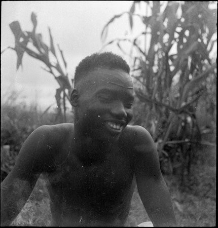 Portrait of a Dinka youth