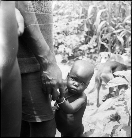 Portrait of a Dinka child