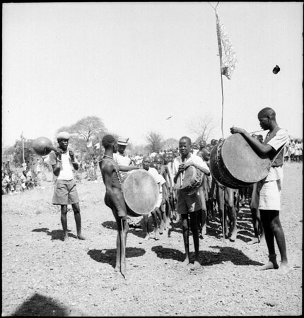 Dinka children's parade