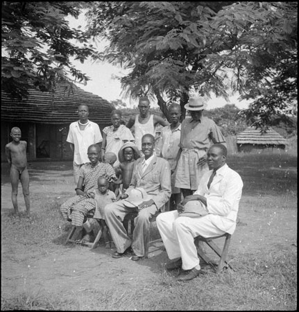 Dinka family group