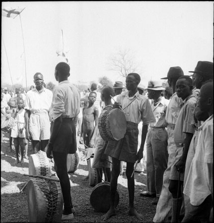 Dinka procession