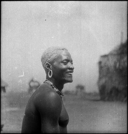 Portrait of a Dinka man