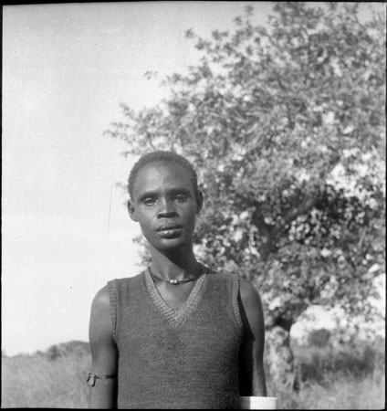 Portrait of a Dinka youth