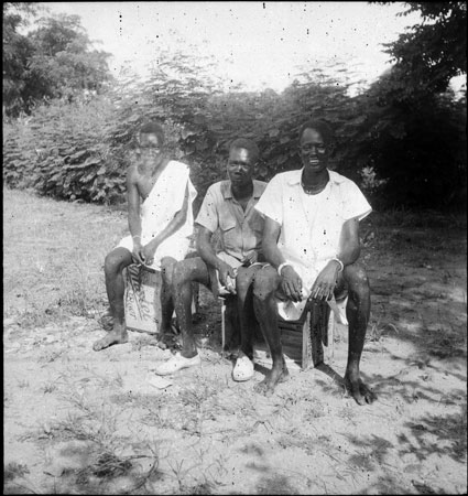 Portrait of Dinka youths