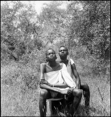 Portrait of Dinka youths