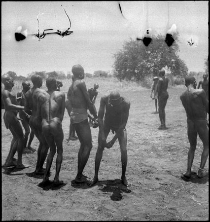 Dinka male dance or ritual