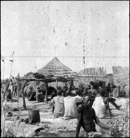 Gathering in ?Anuak homestead