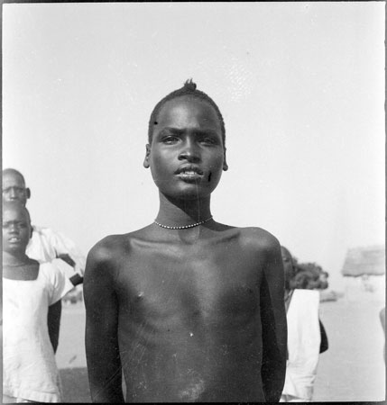 Portrait of a Dinka youth