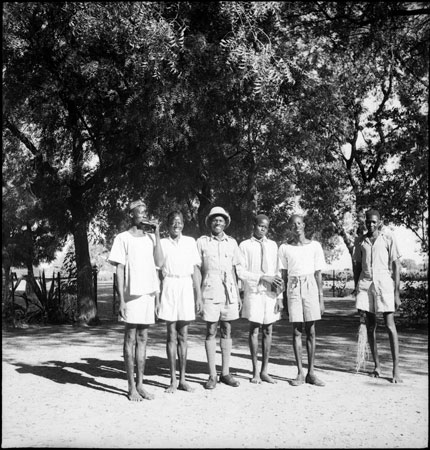 Portrait of Dinka youths