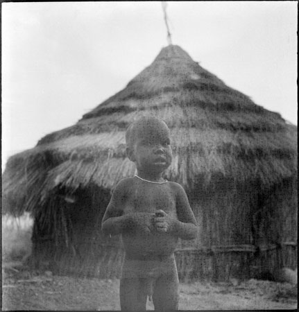 Portrait of a Dinka child