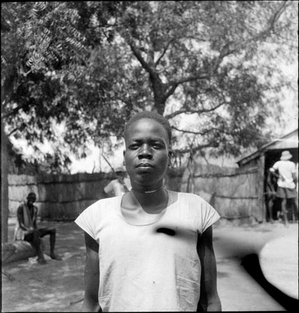 Portrait of a Dinka youth