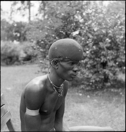 Portrait of a Dinka youth