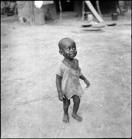 Portrait of a Dinka child