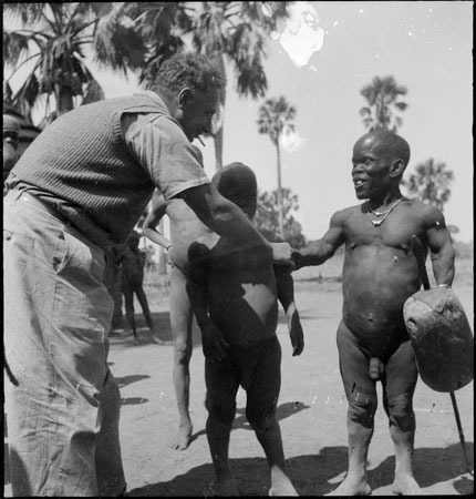 Dinka men with dwarfism