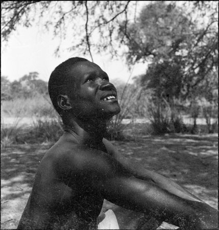 Portrait of a Dinka youth