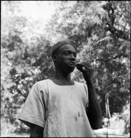 Portrait of a Dinka youth