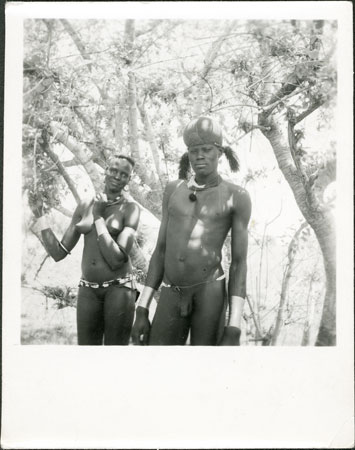 Dinka man and woman