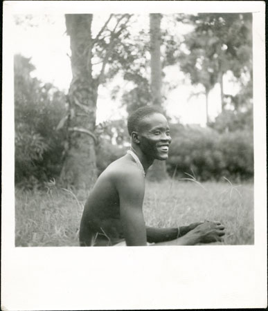 Portrait of a Dinka youth