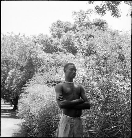 Portrait of a Dinka youth