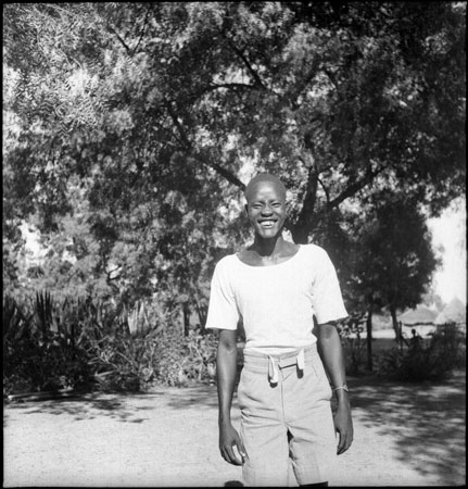 Portrait of a Dinka youth