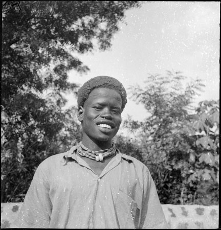 Portrait of a Dinka youth