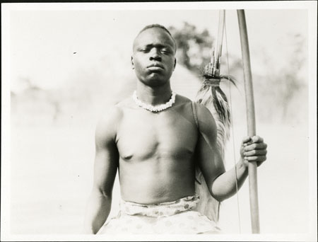 Portrait of a Moro man (1998.345.21) from the Southern Sudan Project