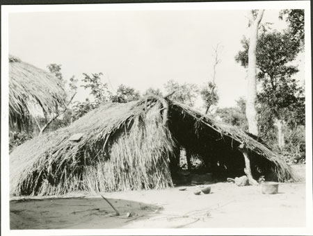 A shelter for a Zande feast