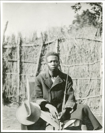 Portrait of a Zande prince's son