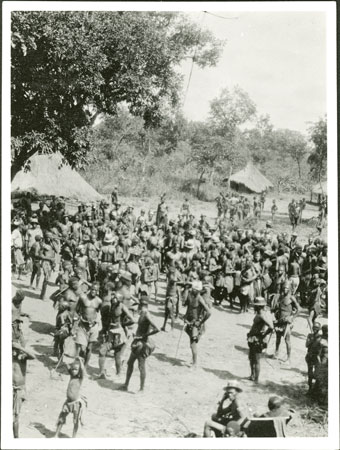 Zande prince's feast dance