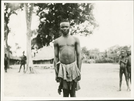 Portrait of a Zande youth