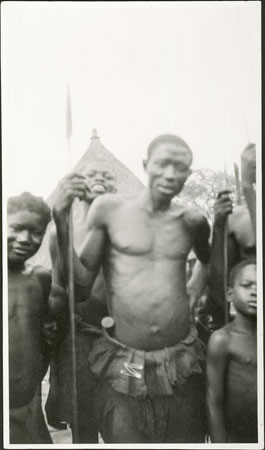 Group of Zande men