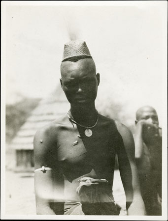 Portrait of a Zande man