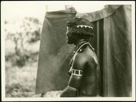 Portrait of an Ingessana woman