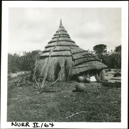 A Nuer hut