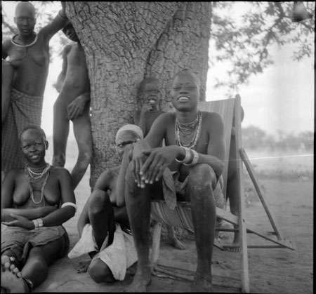 Portrait of Mandari youths