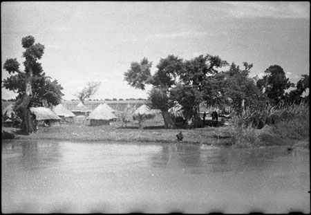 Nuer or Dinka village